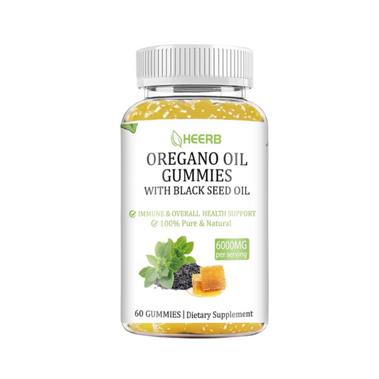 Oregano Oil Gummies with Black Seed Oil